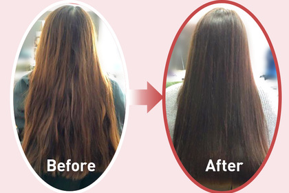 ゴッホカラー！くせ毛専用カラー！